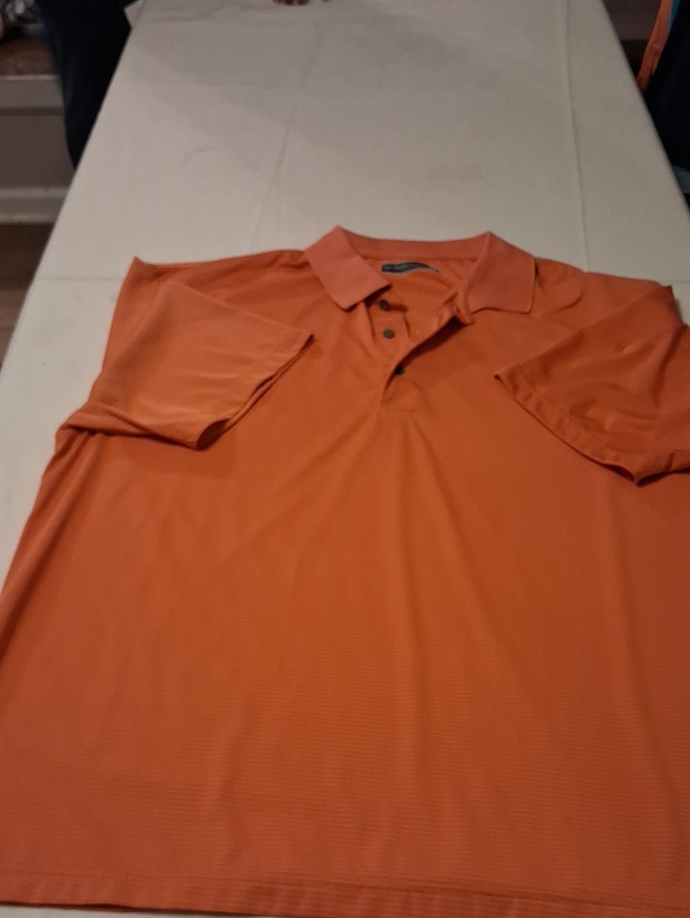 Men's Orange Polo Shirt